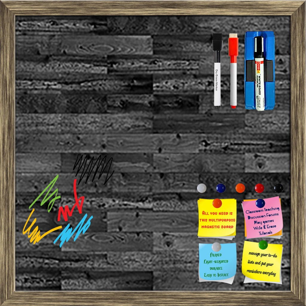Dark Parquet Framed Magnetic Dry Erase Board | Combo with Magnet Buttons & Markers-Magnetic Boards Framed-MGB_FR-IC 5007315 IC 5007315, Ancient, Black, Black and White, Historical, Medieval, Patterns, Retro, Vintage, White, Wooden, dark, parquet, framed, magnetic, dry, erase, board, printed, whiteboard, with, 4, magnets, 2, markers, 1, duster, wood, texture, seamless, background, aged, boards, decoration, empty, floor, grunge, hardwood, home, indoor, interior, loop, luxury, maple, nobody, oak, old, pine, ro