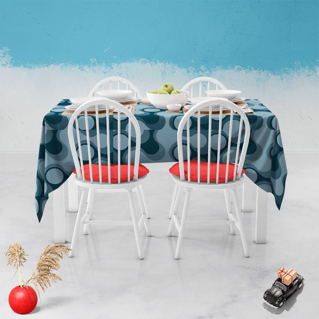 Abstract Retro D3 Table Cloth Cover - Table Covers - ArtzFolio.com