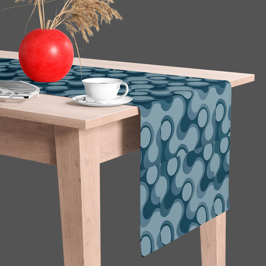 Abstract Retro D3 Table Runner - Table Runners - ArtzFolio.com
