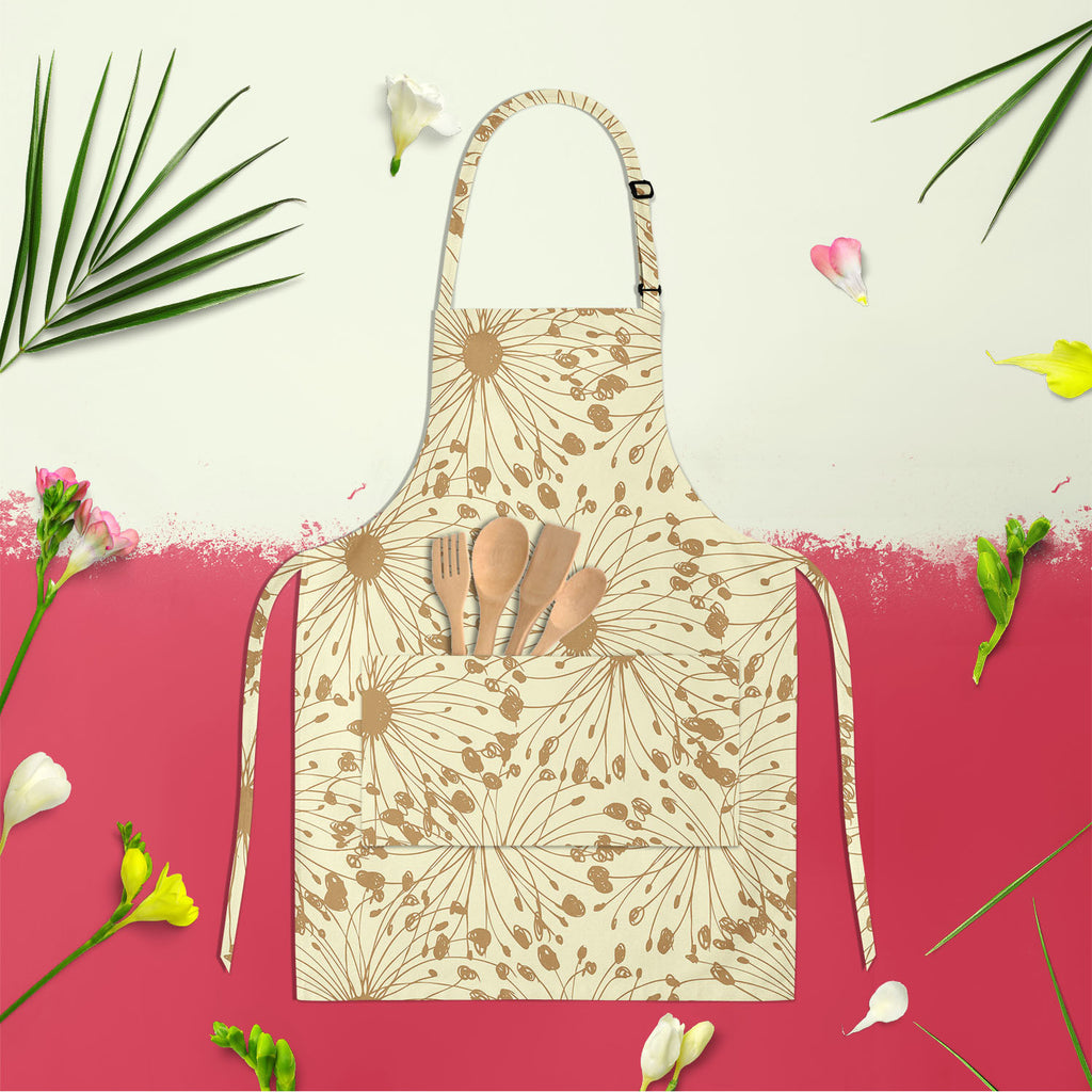 Sketchy Circles Apron | Adjustable, Free Size & Waist Tiebacks-Aprons Neck to Knee-APR_NK_KN-IC 5007319 IC 5007319, Ancient, Art and Paintings, Botanical, Circle, Countries, Digital, Digital Art, Dots, Floral, Flowers, Graphic, Historical, Medieval, Nature, Patterns, Retro, Signs, Signs and Symbols, Vintage, sketchy, circles, apron, adjustable, free, size, waist, tiebacks, art, autumn, backdrop, background, beige, country, cover, craft, creative, curls, cute, dandelion, decor, design, doodle, dot, endless, 