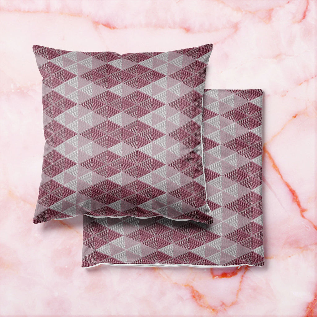 Rhombs Cushion Cover Throw Pillow-Cushion Covers-CUS_CV-IC 5007320 IC 5007320, Abstract Expressionism, Abstracts, Ancient, Art and Paintings, Black and White, Culture, Decorative, Digital, Digital Art, Ethnic, Fashion, Geometric, Geometric Abstraction, Graphic, Historical, Illustrations, Medieval, Modern Art, Patterns, Retro, Semi Abstract, Signs, Signs and Symbols, Traditional, Triangles, Tribal, Vintage, White, World Culture, rhombs, cushion, cover, throw, pillow, abstract, argyle, art, backdrop, backgrou