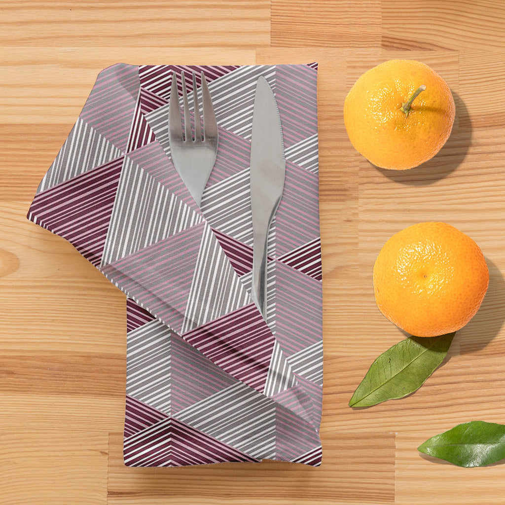 Rhombs Table Napkin-Table Napkins-NAP_TB-IC 5007320 IC 5007320, Abstract Expressionism, Abstracts, Ancient, Art and Paintings, Black and White, Culture, Decorative, Digital, Digital Art, Ethnic, Fashion, Geometric, Geometric Abstraction, Graphic, Historical, Illustrations, Medieval, Modern Art, Patterns, Retro, Semi Abstract, Signs, Signs and Symbols, Traditional, Triangles, Tribal, Vintage, White, World Culture, rhombs, table, napkin, abstract, argyle, art, backdrop, background, box, cell, classic, color, 