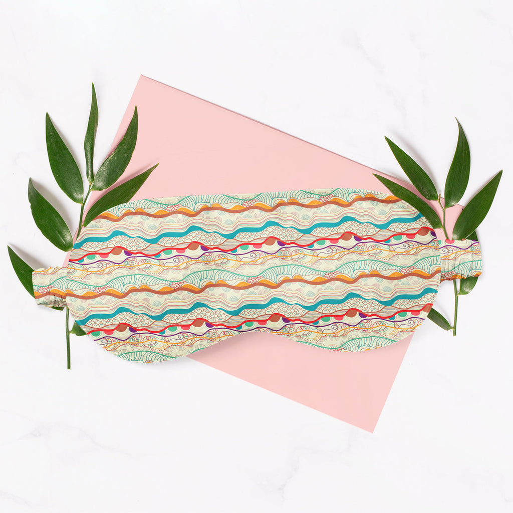 Waves Drawing Sleeping Eye Pad Blackout Eye Cover | Soft Anti-Allergic Eco-Friendly Natural Mulberry Silk Fabric-Sleep Masks-MSK_SL_BS-IC 5007323 IC 5007323, Abstract Expressionism, Abstracts, Ancient, Art and Paintings, Black and White, Culture, Decorative, Drawing, Ethnic, Fantasy, Fashion, Folk Art, Geometric, Geometric Abstraction, Historical, Illustrations, Medieval, Patterns, Semi Abstract, Signs, Signs and Symbols, Traditional, Tribal, Vintage, White, World Culture, waves, sleeping, eye, pad, blackou