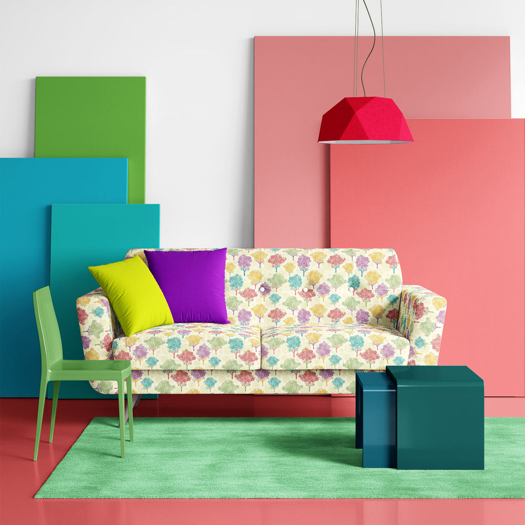 Abstract Trees Sofa Fabric by Metre | Upholstery For Sofa, Curtains & Cushions - Sofa Fabrics - ArtzFolio.com