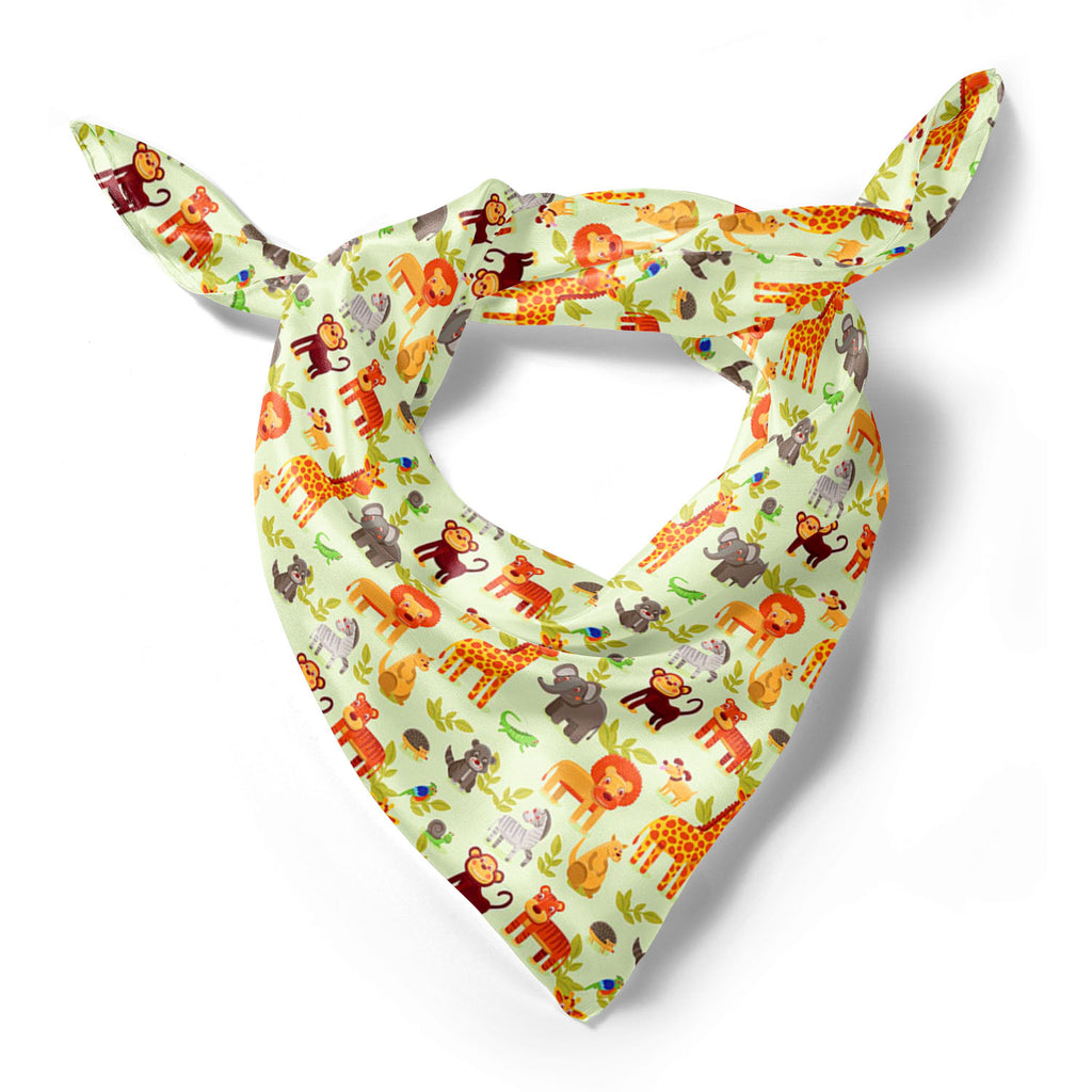 Cartoon Animals Printed Scarf | Neckwear Balaclava | Girls & Women | Soft Poly Fabric-Scarfs Basic-SCF_FB_BS-IC 5007326 IC 5007326, African, Animals, Animated Cartoons, Baby, Caricature, Cartoons, Children, Comics, Illustrations, Kids, Landscapes, Nature, Patterns, Scenic, Signs, Signs and Symbols, Wildlife, cartoon, printed, scarf, neckwear, balaclava, girls, women, soft, poly, fabric, africa, animal, ape, backdrop, background, character, cheerful, comic, cute, dog, elephant, forest, funny, giraffe, grass,