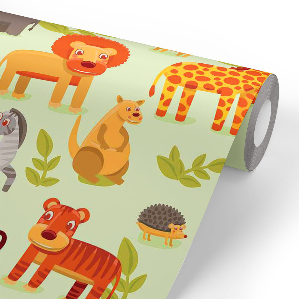 ArtzFolio Cartoon Animals Wallpaper Roll | Easy to Install-Wallpapers Peel & Stick-AZHOM16595632WAL_L-Image Code 5007326 Vishnu Image Folio Pvt Ltd, IC 5007326, ArtzFolio, Wallpapers Peel & Stick, Animals, Kids, Digital Art, cartoon, wallpaper, roll, easy, to, install, abstract, vinyl, self, adhesive, brick, for, walls, living, room, drawing, large, size, children, sticker, bedroom, pitaara, box, bathroom, textured, big, office, reception, amazonbasics, decorative, home, waterproof, designer, small, peel, s