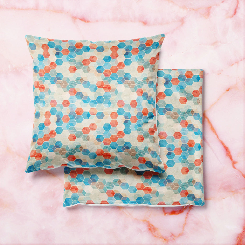 Blue Cubes Cushion Cover Throw Pillow-Cushion Covers-CUS_CV-IC 5007328 IC 5007328, Abstract Expressionism, Abstracts, Ancient, Art and Paintings, Cities, City Views, Diamond, Digital, Digital Art, Geometric, Geometric Abstraction, Graphic, Historical, Illustrations, Medieval, Paintings, Patterns, Semi Abstract, Signs, Signs and Symbols, Vintage, blue, cubes, cushion, cover, throw, pillow, abstract, backdrop, backgrounds, collection, color, colored, computer, contemporary, cool, cube, decoration, descriptive