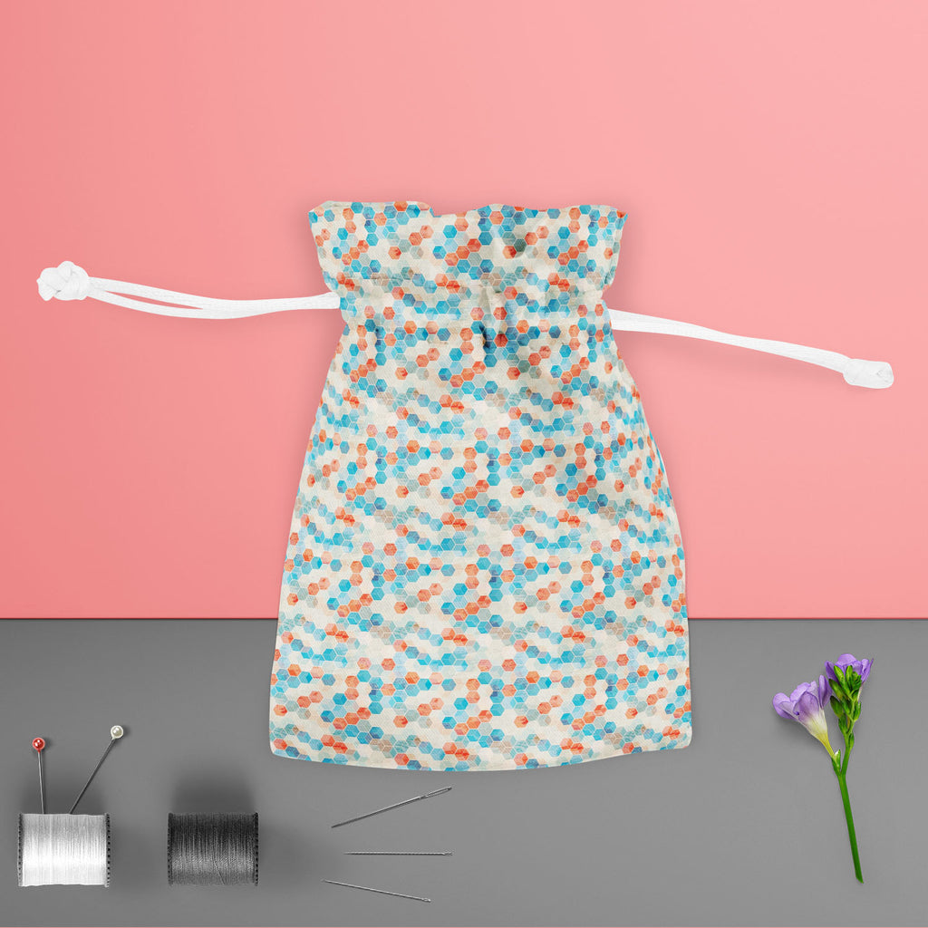 Blue Cubes Pouch Wrist Potli Bag | Bag for Weddings & Casual Parties-Drawstring Pouches-PCH_FB_DS-IC 5007328 IC 5007328, Abstract Expressionism, Abstracts, Ancient, Art and Paintings, Cities, City Views, Diamond, Digital, Digital Art, Geometric, Geometric Abstraction, Graphic, Historical, Illustrations, Medieval, Paintings, Patterns, Semi Abstract, Signs, Signs and Symbols, Vintage, blue, cubes, pouch, wrist, potli, bag, for, weddings, casual, parties, abstract, backdrop, backgrounds, collection, color, col