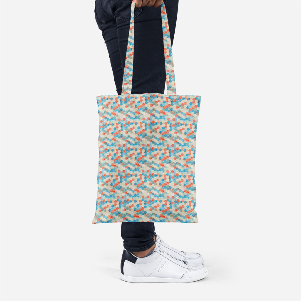 ArtzFolio Blue Cubes Tote Bag Shoulder Purse | Multipurpose-Tote Bags Basic-AZ5007328TOT_RF-IC 5007328 IC 5007328, Abstract Expressionism, Abstracts, Ancient, Art and Paintings, Cities, City Views, Diamond, Digital, Digital Art, Geometric, Geometric Abstraction, Graphic, Historical, Illustrations, Medieval, Paintings, Patterns, Semi Abstract, Signs, Signs and Symbols, Vintage, blue, cubes, tote, bag, shoulder, purse, multipurpose, abstract, backdrop, backgrounds, collection, color, colored, computer, contem