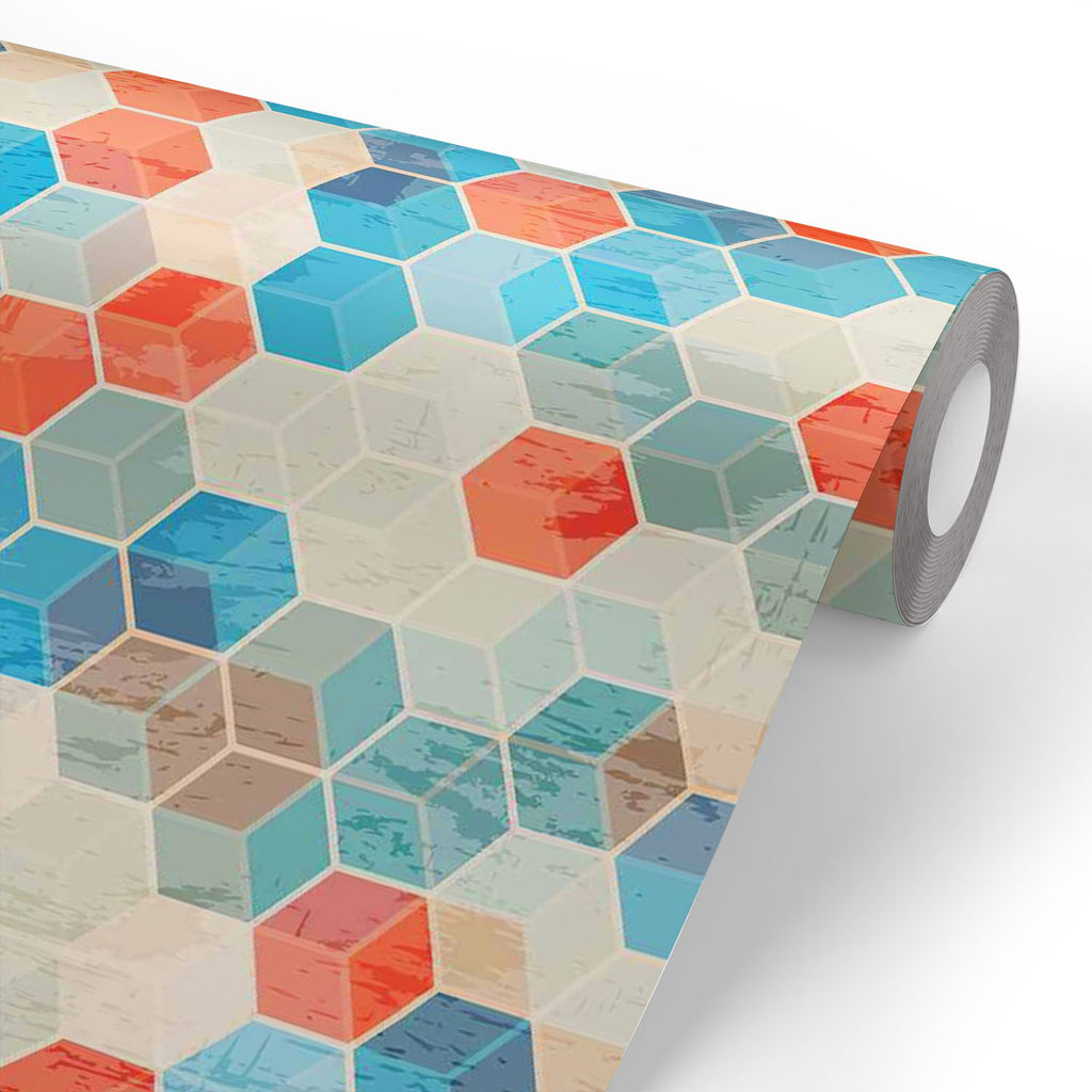 ArtzFolio Blue Cubes Wallpaper Roll | Easy to Install-Wallpapers Peel & Stick-AZHOM16665080WAL_L-Image Code 5007328 Vishnu Image Folio Pvt Ltd, IC 5007328, ArtzFolio, Wallpapers Peel & Stick, Abstract, Digital Art, blue, cubes, wallpaper, roll, easy, to, install, vinyl, self, adhesive, brick, for, walls, living, room, drawing, large, size, children, sticker, bedroom, pitaara, box, bathroom, textured, big, office, reception, amazonbasics, decorative, home, waterproof, designer, small, kids, peel, stick, pvc,