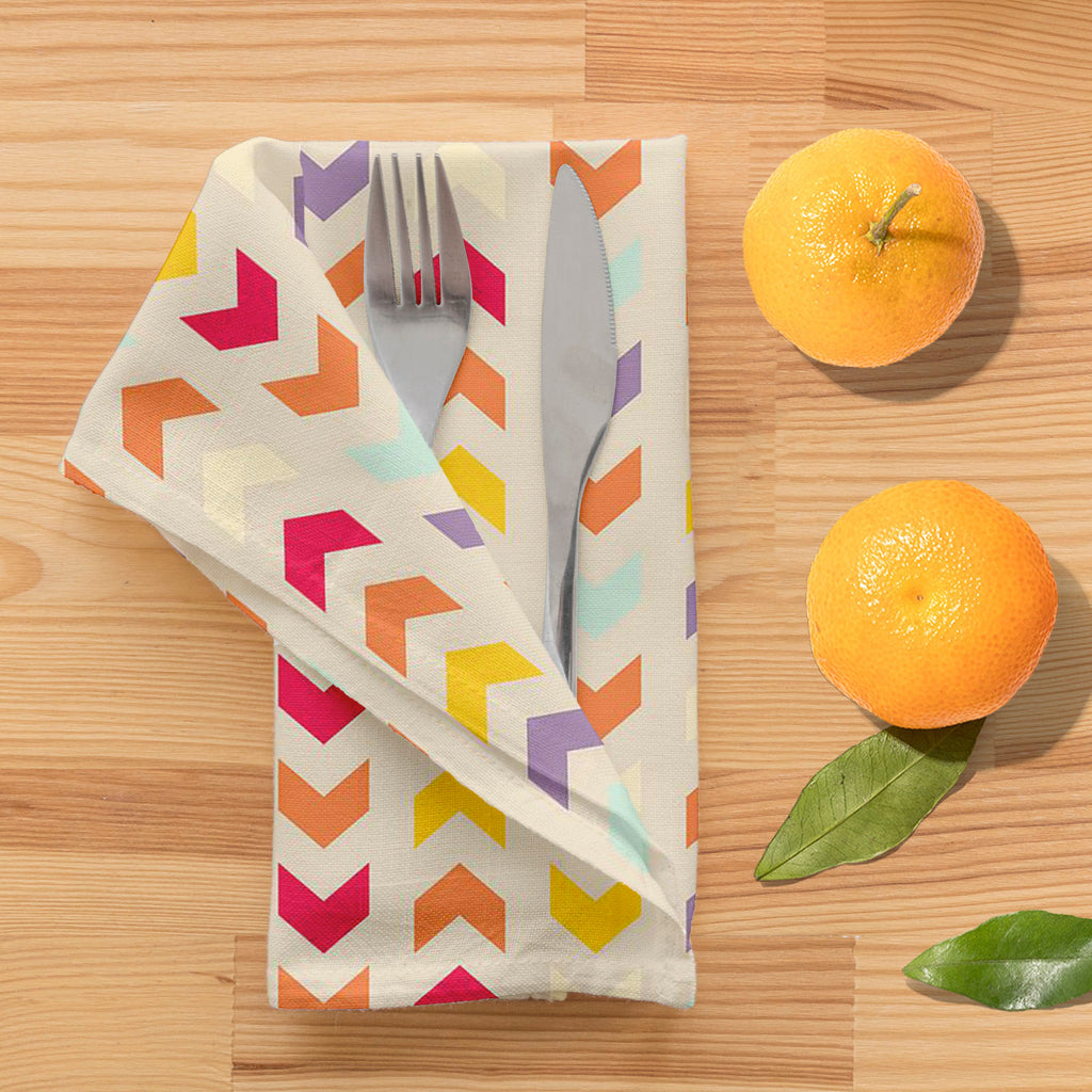 Zigzag Stripes Table Napkin-Table Napkins-NAP_TB-IC 5007329 IC 5007329, Abstract Expressionism, Abstracts, Art and Paintings, Aztec, Baby, Chevron, Children, Christianity, Cities, City Views, Digital, Digital Art, Drawing, Fantasy, Fashion, Geometric, Geometric Abstraction, Graphic, Herringbone, Illustrations, Kids, Patterns, Retro, Semi Abstract, Signs, Signs and Symbols, Stripes, Triangles, zigzag, table, napkin, abstract, art, artistic, artwork, autumn, backdrop, background, beige, blue, christmas, class