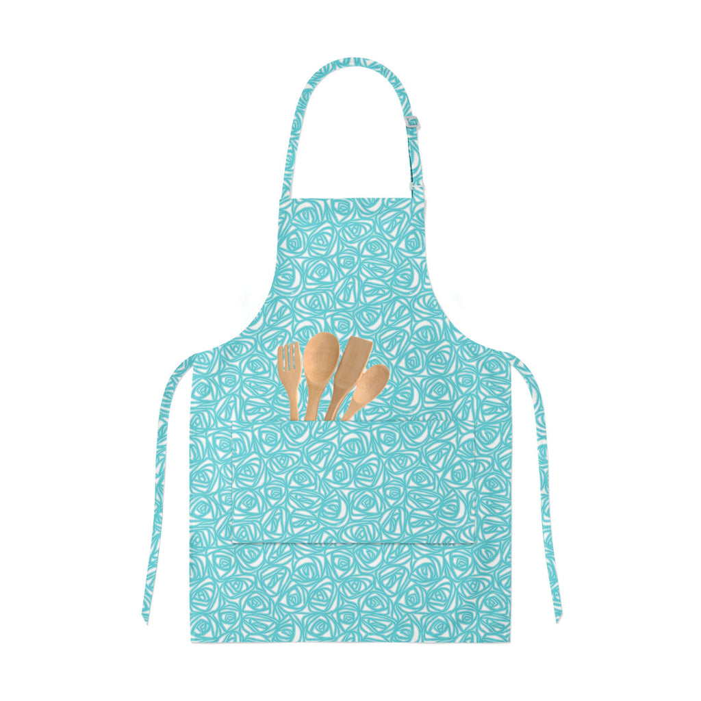 Abstract Pattern Apron | Adjustable, Free Size & Waist Tiebacks - Aprons Neck to Knee - ArtzFolio.com