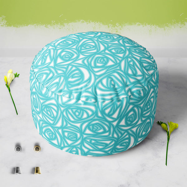 Abstract Pattern D2 Footstool Footrest Puffy Pouffe Ottoman Bean Bag | Canvas Fabric-Footstools-FST_CB_BN-IC 5007331 IC 5007331, Abstract Expressionism, Abstracts, Ancient, Art and Paintings, Circle, Decorative, Geometric, Geometric Abstraction, Historical, Illustrations, Medieval, Patterns, Retro, Semi Abstract, Signs, Signs and Symbols, Vintage, abstract, pattern, d2, footstool, footrest, puffy, pouffe, ottoman, bean, bag, floor, cushion, pillow, canvas, fabric, turquoise, background, argyle, art, backdro