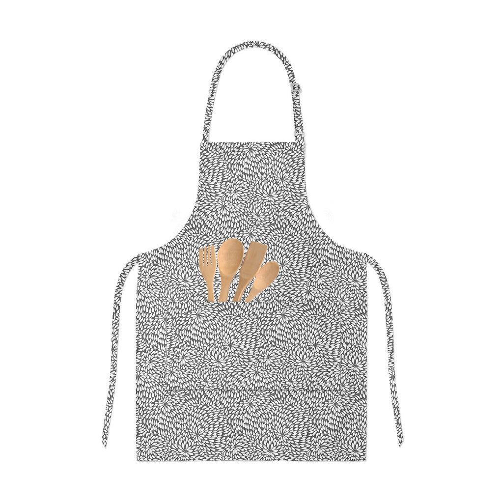 Abstract Pattern Apron | Adjustable, Free Size & Waist Tiebacks - Aprons Neck to Knee - ArtzFolio.com