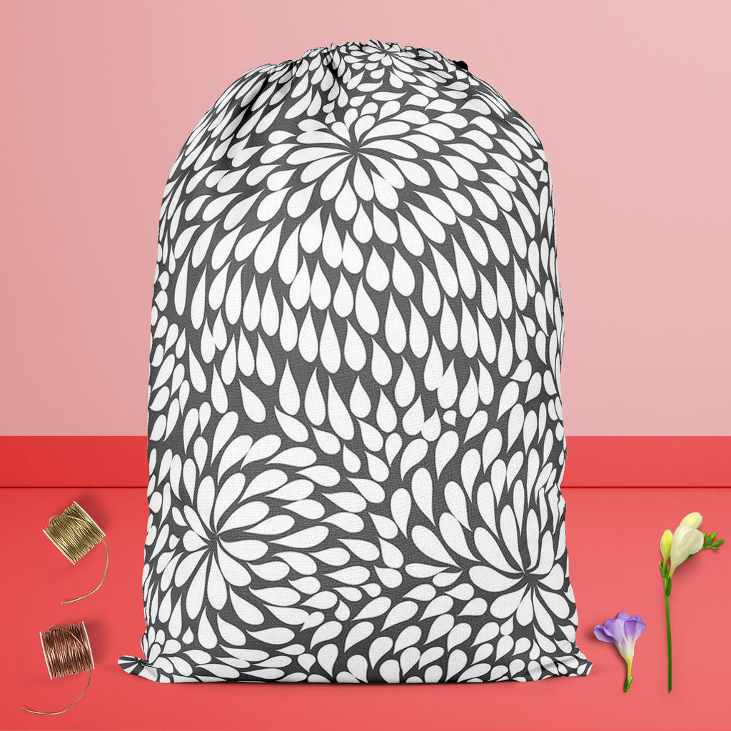 Abstract Pattern D3 Reusable Sack Bag | Bag for Gym, Storage, Vegetable & Travel - Drawstring Sack Bags - ArtzFolio.com