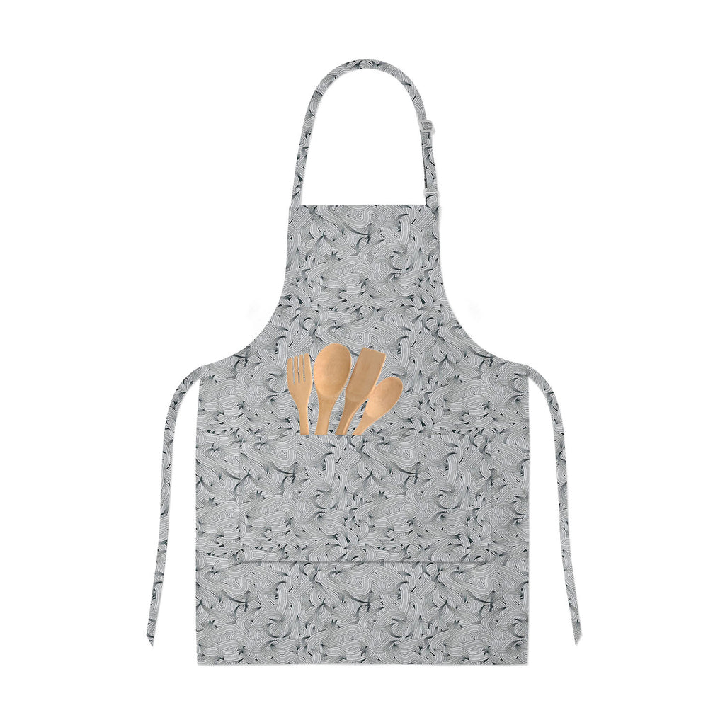 Hand-Drawn Waves Apron | Adjustable, Free Size & Waist Tiebacks-Aprons Neck to Knee-APR_NK_KN-IC 5007334 IC 5007334, Abstract Expressionism, Abstracts, Art and Paintings, Automobiles, Botanical, Digital, Digital Art, Fashion, Floral, Flowers, Graphic, Illustrations, Modern Art, Nature, Patterns, Retro, Semi Abstract, Signs, Signs and Symbols, Transportation, Travel, Vehicles, hand-drawn, waves, apron, adjustable, free, size, waist, tiebacks, abstract, pattern, wallpaper, art, backdrop, background, bright, c