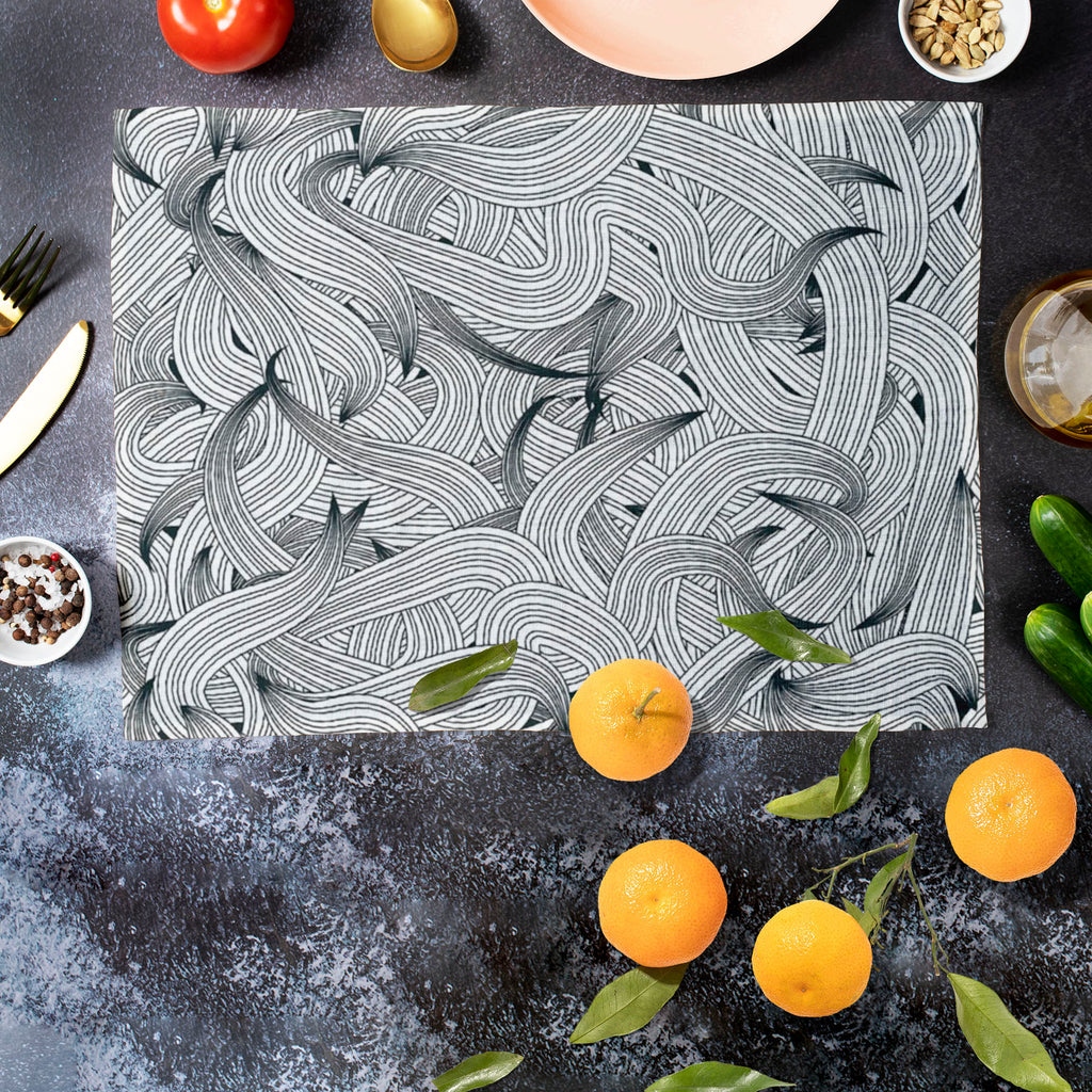 Hand-Drawn Waves D1 Table Mat Placemat-Table Place Mats Fabric-MAT_TB-IC 5007334 IC 5007334, Abstract Expressionism, Abstracts, Art and Paintings, Automobiles, Botanical, Digital, Digital Art, Fashion, Floral, Flowers, Graphic, Illustrations, Modern Art, Nature, Patterns, Retro, Semi Abstract, Signs, Signs and Symbols, Transportation, Travel, Vehicles, hand-drawn, waves, d1, table, mat, placemat, abstract, pattern, wallpaper, art, backdrop, background, bright, color, curly, decor, decoration, design, doodle