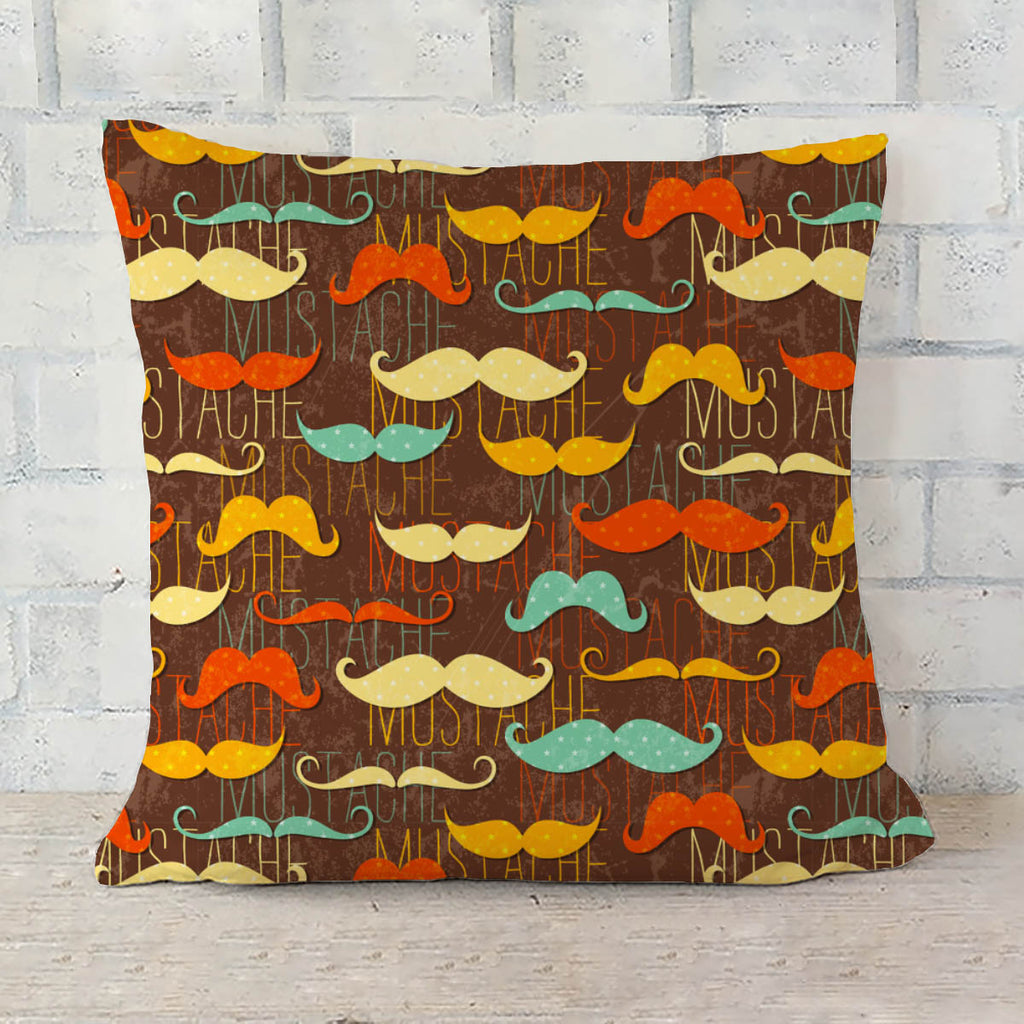 ArtzFolio Vintage Mustache D1 Cushion Cover Throw Pillow-Cushion Covers-AZHFR17311365CUS_CV_L-Image Code 5007335 Vishnu Image Folio Pvt Ltd, IC 5007335, ArtzFolio, Cushion Covers, Adult, Fashion, Digital Art, vintage, mustache, d1, cushion, cover, throw, pillow, seamless, pattern, style, sofa throws, single throw pillow, zippered throw pillow cover, satin pillow cover, throw pillow, cushion cover only, cushion cover, pillow cover for sofa, pitaara box, throw cushion, kids cushion cover, square cushion cover