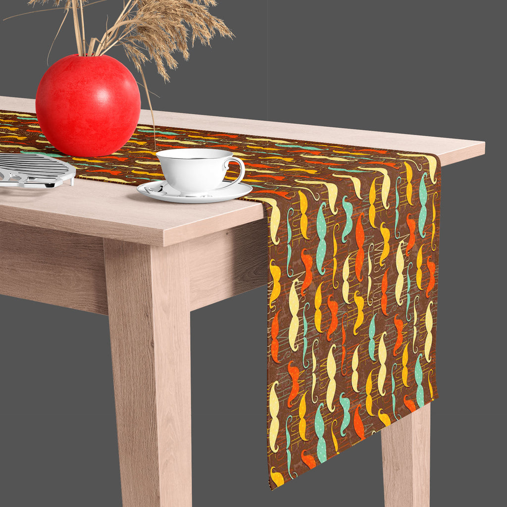Vintage Mustache D1 Table Runner-Table Runners-RUN_TB-IC 5007335 IC 5007335, Abstract Expressionism, Abstracts, Ancient, Animated Cartoons, Art and Paintings, Calligraphy, Caricature, Cartoons, Drawing, Fashion, Historical, Illustrations, Medieval, Patterns, Retro, Semi Abstract, Signs, Signs and Symbols, Symbols, Text, Vintage, mustache, d1, table, runner, wallpaper, moustache, mustaches, abstract, aristocrat, art, background, barber, beard, british, brown, cartoon, chin, classic, collection, curl, curly, 