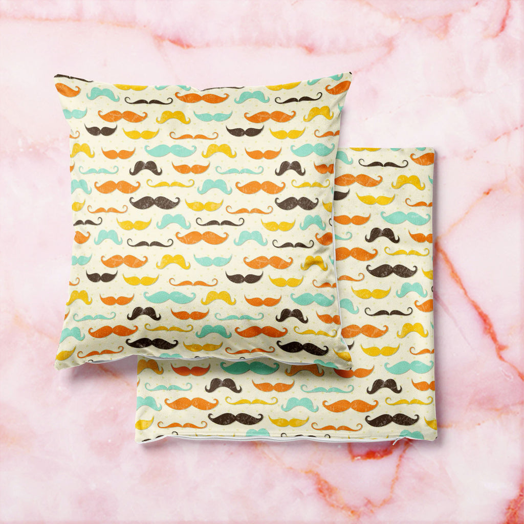 Vintage Mustache D2 Cushion Cover Throw Pillow-Cushion Covers-CUS_CV-IC 5007336 IC 5007336, Abstract Expressionism, Abstracts, Ancient, Animated Cartoons, Art and Paintings, Calligraphy, Caricature, Cartoons, Drawing, Fashion, Historical, Illustrations, Medieval, Patterns, Retro, Semi Abstract, Signs, Signs and Symbols, Symbols, Text, Vintage, mustache, d2, cushion, cover, throw, pillow, grunge, whiskers, moustache, abstract, aristocrat, art, background, barber, beard, british, brown, cartoon, chin, classic