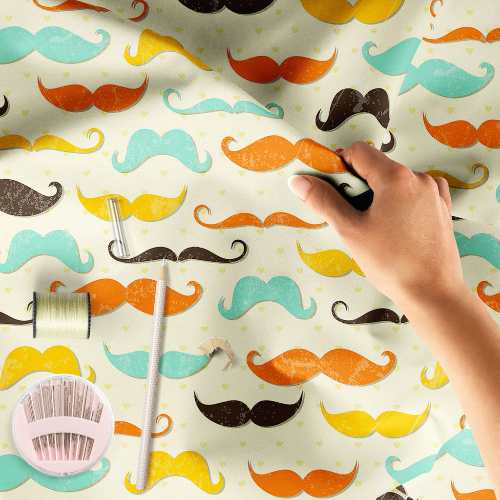 Vintage Mustache D2 Sofa Fabric by Metre | Upholstery For Sofa, Curtains & Cushions-Sofa Fabrics-SOF_FB-IC 5007336 IC 5007336, Abstract Expressionism, Abstracts, Ancient, Animated Cartoons, Art and Paintings, Calligraphy, Caricature, Cartoons, Drawing, Fashion, Historical, Illustrations, Medieval, Patterns, Retro, Semi Abstract, Signs, Signs and Symbols, Symbols, Text, Vintage, mustache, d2, sofa, fabric, by, metre, upholstery, for, curtains, cushions, grunge, whiskers, moustache, abstract, aristocrat, art,