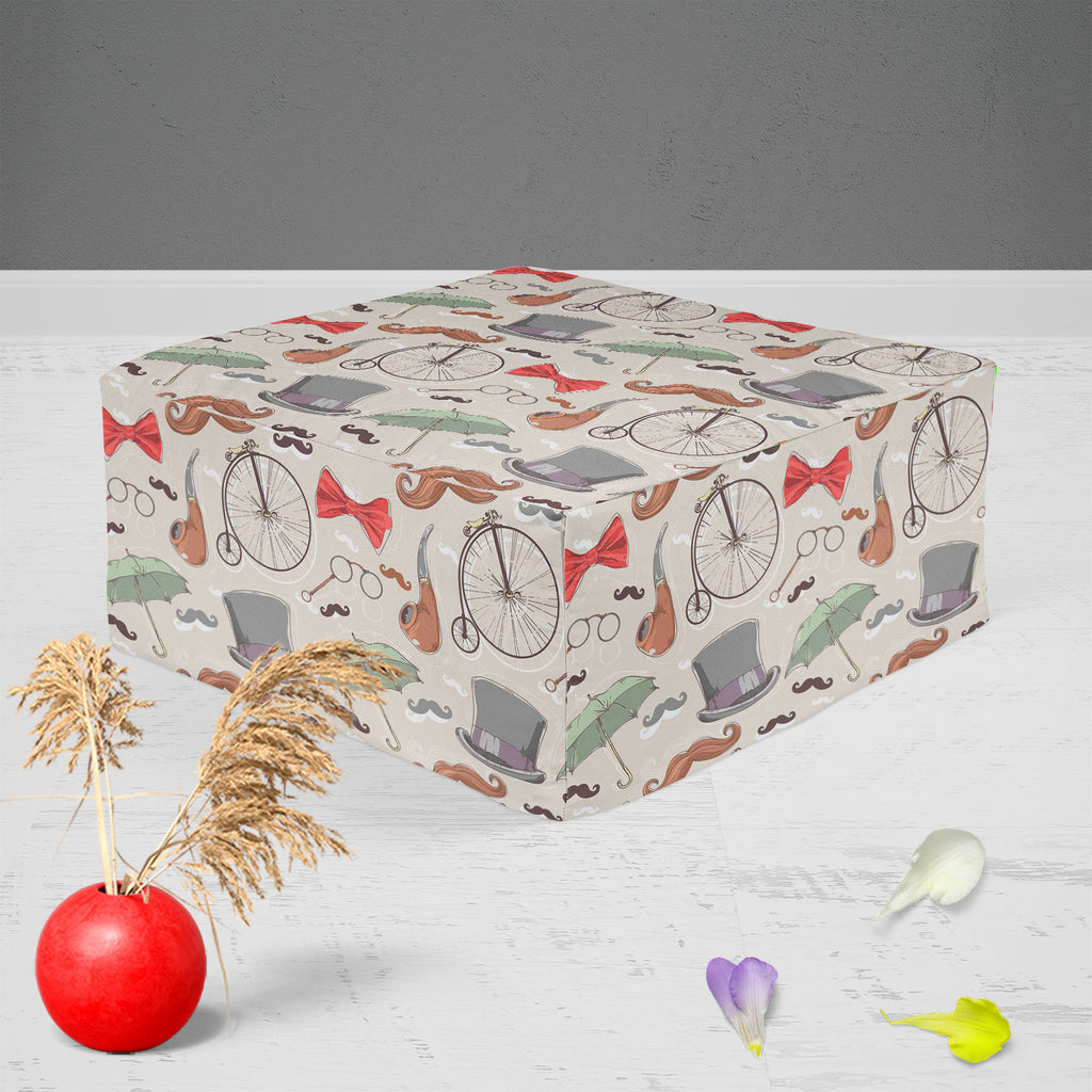Vintage Retro Objects Footstool Footrest Puffy Pouffe Ottoman Bean Bag | Canvas Fabric-Footstools-FST_CB_BN-IC 5007337 IC 5007337, Ancient, Animated Cartoons, Art and Paintings, Automobiles, Caricature, Cartoons, Decorative, Dots, Hand Drawn, Hearts, Historical, Holidays, Illustrations, Love, Medieval, Patterns, Retro, Romance, Sketches, Transportation, Travel, Vehicles, Vintage, objects, footstool, footrest, puffy, pouffe, ottoman, bean, bag, canvas, fabric, pattern, mustache, seamless, wallpaper, backgrou