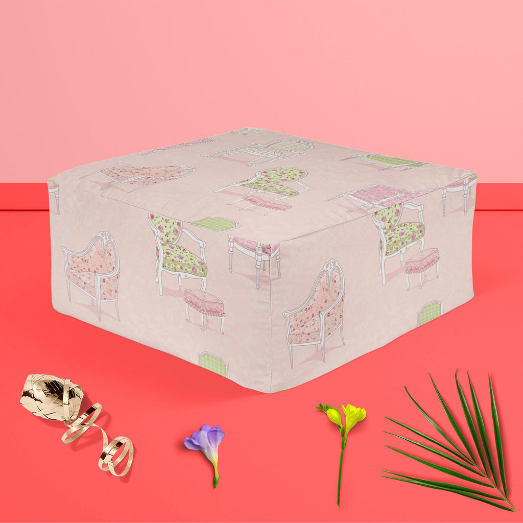 Antique Armchairs Footstool Footrest Puffy Pouffe Ottoman Bean Bag | Canvas Fabric-Footstools-FST_CB_BN-IC 5007338 IC 5007338, Ancient, Fashion, Historical, Illustrations, Medieval, Patterns, Retro, Signs, Signs and Symbols, Victorian, Vintage, antique, armchairs, footstool, footrest, puffy, pouffe, ottoman, bean, bag, canvas, fabric, armchair, background, chair, classic, copy, cozy, decoration, design, domestic, elegance, furniture, home, illustration, indoors, interior, luxury, object, old, ornament, orna