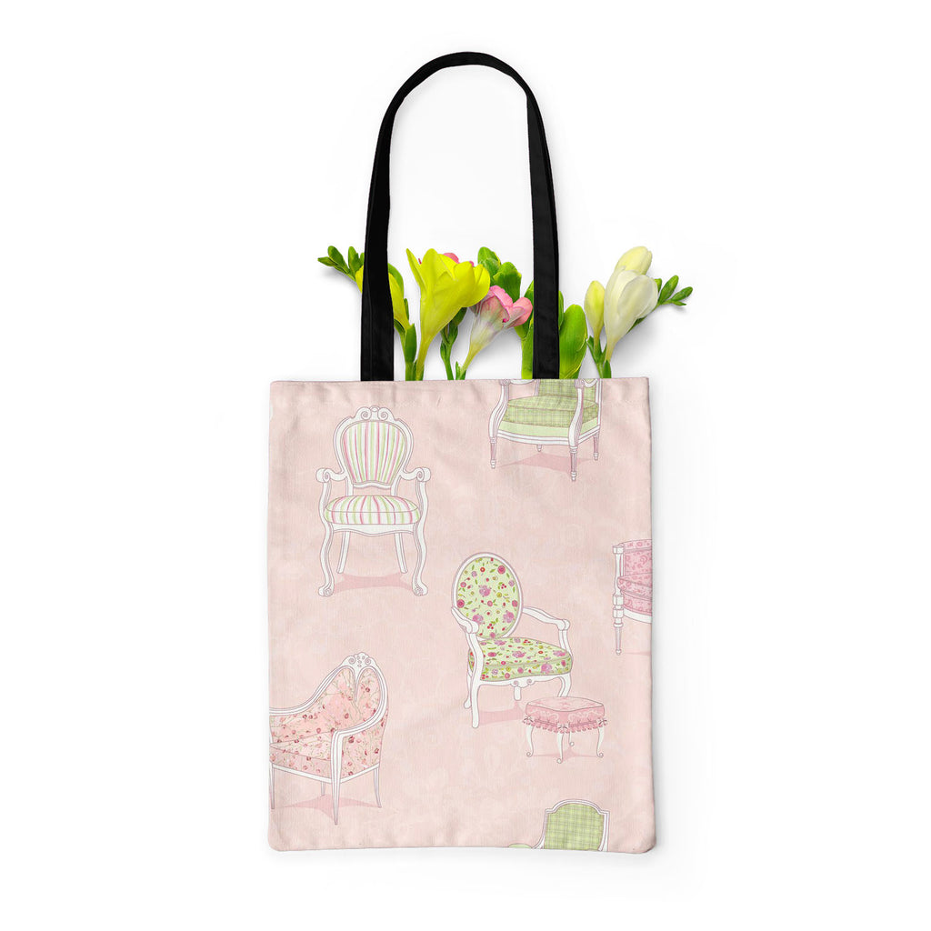 Antique Armchairs Tote Bag Shoulder Purse | Multipurpose-Tote Bags Basic-TOT_FB_BS-IC 5007338 IC 5007338, Ancient, Fashion, Historical, Illustrations, Medieval, Patterns, Retro, Signs, Signs and Symbols, Victorian, Vintage, antique, armchairs, tote, bag, shoulder, purse, multipurpose, armchair, background, chair, classic, copy, cozy, decoration, design, domestic, elegance, furniture, home, illustration, indoors, interior, luxury, object, old, ornament, ornate, pattern, repeat, repetition, seamless, stool, s