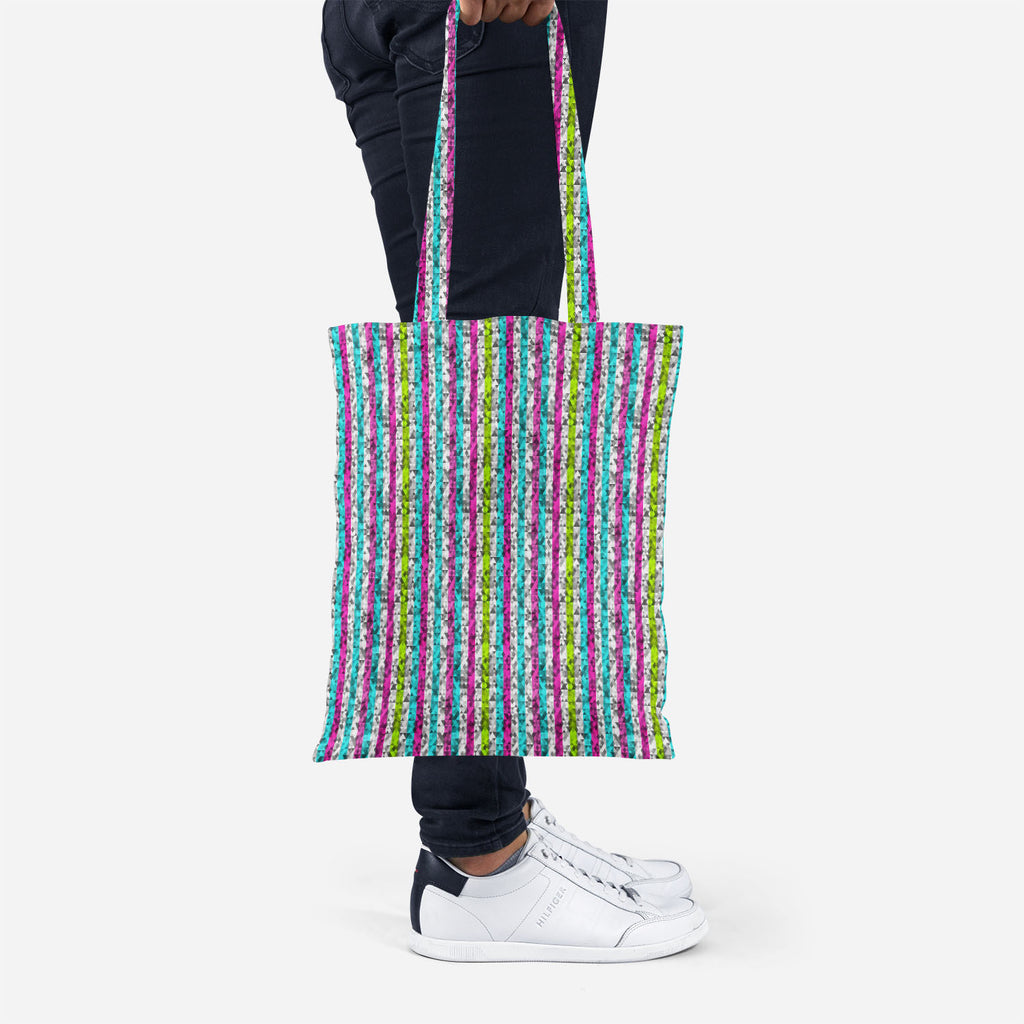 ArtzFolio Color Triangles Tote Bag Shoulder Purse | Multipurpose-Tote Bags Basic-AZ5007339TOT_RF-IC 5007339 IC 5007339, Abstract Expressionism, Abstracts, Art and Paintings, Black, Black and White, Cities, City Views, Diamond, Digital, Digital Art, Fashion, Geometric, Geometric Abstraction, Graphic, Illustrations, Paintings, Patterns, Retro, Semi Abstract, Signs, Signs and Symbols, Triangles, color, tote, bag, shoulder, purse, multipurpose, abstract, art, backdrop, backgrounds, collection, computer, contemp