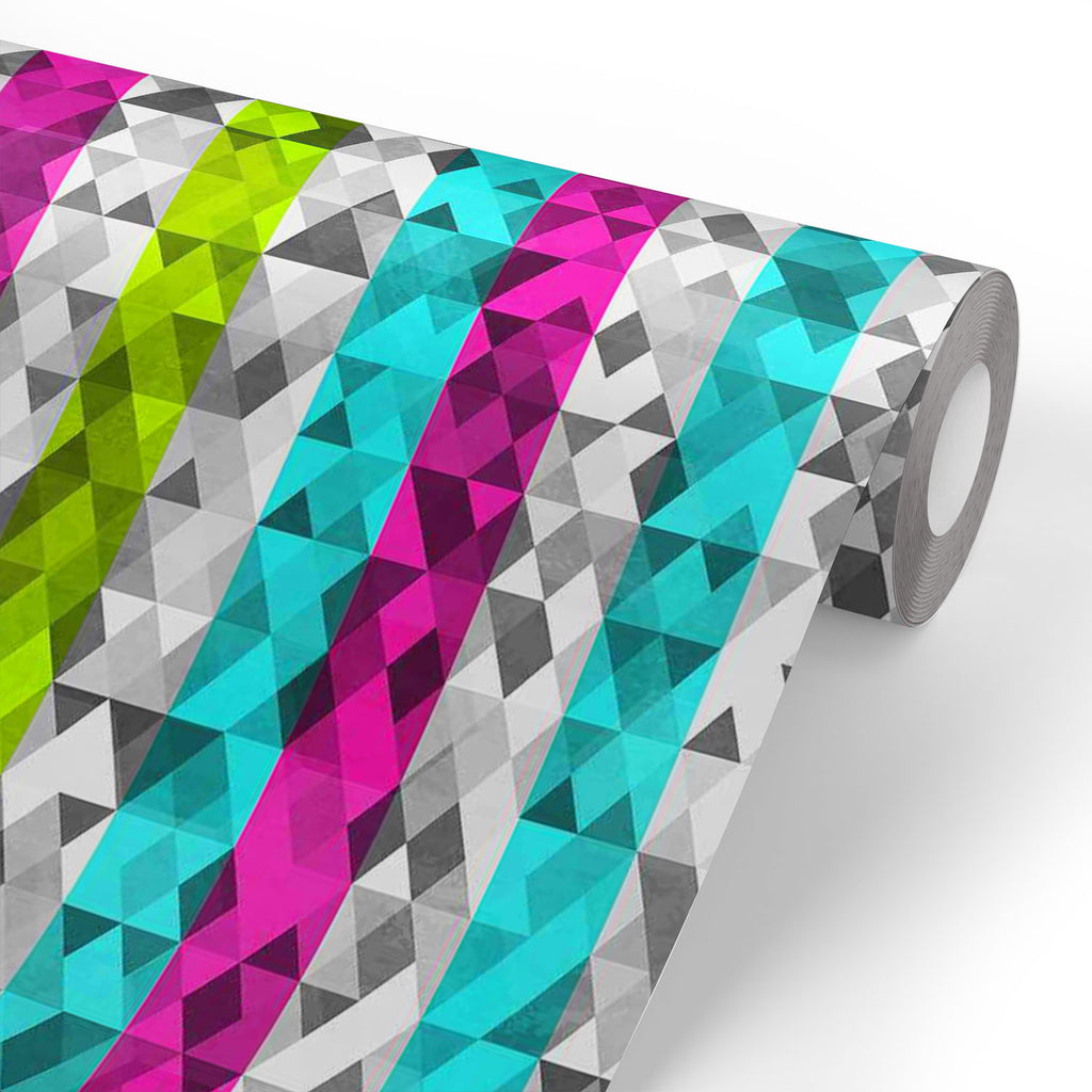 ArtzFolio Color Triangles Wallpaper Roll | Easy to Install-Wallpapers Peel & Stick-AZHOM17621593WAL_L-Image Code 5007339 Vishnu Image Folio Pvt Ltd, IC 5007339, ArtzFolio, Wallpapers Peel & Stick, Abstract, Digital Art, color, triangles, wallpaper, roll, easy, to, install, vinyl, self, adhesive, brick, for, walls, living, room, drawing, large, size, children, sticker, bedroom, pitaara, box, bathroom, textured, big, office, reception, amazonbasics, decorative, home, waterproof, designer, small, kids, peel, s