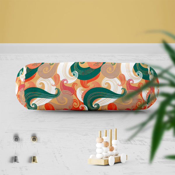 Colorful Wave Bolster Cover Booster Cases | Concealed Zipper Opening-Bolster Covers-BOL_CV_ZP-IC 5007340 IC 5007340, Abstract Expressionism, Abstracts, Animals, Art and Paintings, Automobiles, Botanical, Digital, Digital Art, Fashion, Floral, Flowers, Graphic, Modern Art, Nature, Paisley, Patterns, Retro, Semi Abstract, Signs, Signs and Symbols, Transportation, Travel, Urban, Vehicles, colorful, wave, bolster, cover, booster, cases, zipper, opening, poly, cotton, fabric, seamless, pattern, abstract, animal,