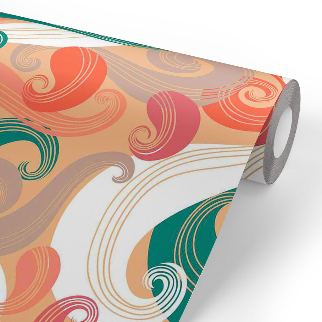 ArtzFolio Colorful Wave Wallpaper Roll | Easy to Install-Wallpapers Peel & Stick-AZHOM17700066WAL_L-Image Code 5007340 Vishnu Image Folio Pvt Ltd, IC 5007340, ArtzFolio, Wallpapers Peel & Stick, Abstract, Digital Art, colorful, wave, wallpaper, roll, easy, to, install, vinyl, self, adhesive, brick, for, walls, living, room, drawing, large, size, children, sticker, bedroom, pitaara, box, bathroom, textured, big, office, reception, amazonbasics, decorative, home, waterproof, designer, small, kids, peel, stick