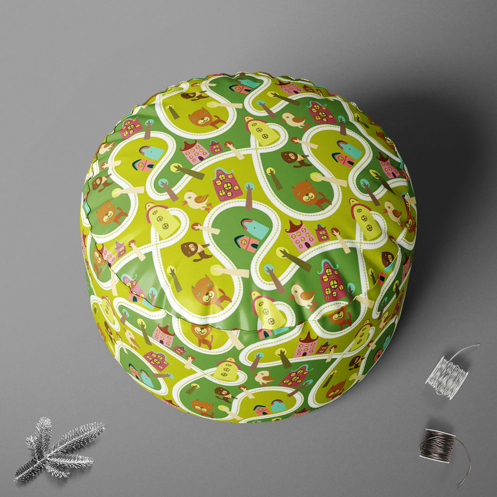 Road Footstool Footrest Puffy Pouffe Ottoman Bean Bag | Canvas Fabric-Footstools-FST_CB_BN-IC 5007341 IC 5007341, Abstract Expressionism, Abstracts, Animals, Animated Cartoons, Architecture, Baby, Birds, Caricature, Cartoons, Children, Cities, City Views, Illustrations, Kids, Maps, Patterns, People, Seasons, Semi Abstract, road, footstool, footrest, puffy, pouffe, ottoman, bean, bag, canvas, fabric, abstract, alley, apartment, background, bird, block, building, bush, cartoon, cat, childish, city, color, cut