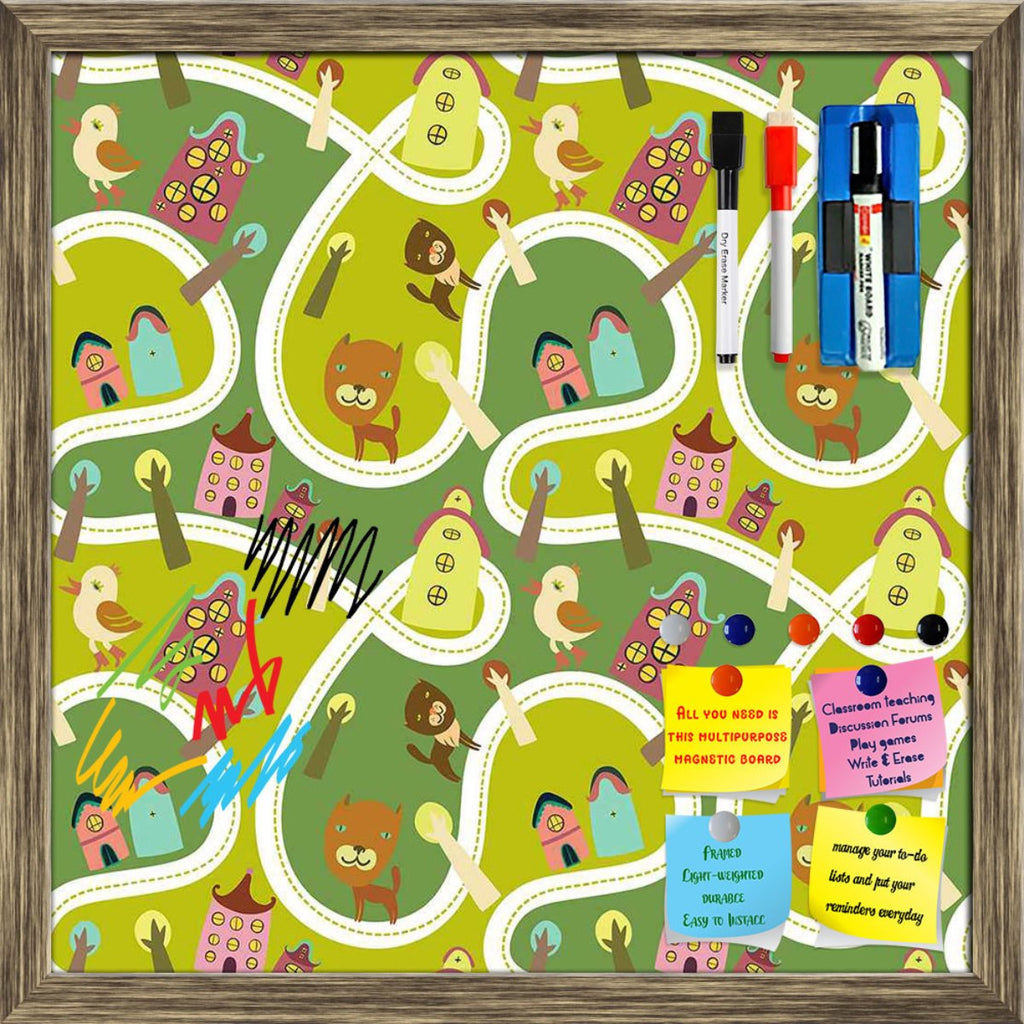 Road Framed Magnetic Dry Erase Board | Combo with Magnet Buttons & Markers-Magnetic Boards Framed-MGB_FR-IC 5007341 IC 5007341, Abstract Expressionism, Abstracts, Animals, Animated Cartoons, Architecture, Baby, Birds, Caricature, Cartoons, Children, Cities, City Views, Illustrations, Kids, Maps, Patterns, People, Seasons, Semi Abstract, road, framed, magnetic, dry, erase, board, printed, whiteboard, with, 4, magnets, 2, markers, 1, duster, abstract, alley, apartment, background, bird, block, building, bush,