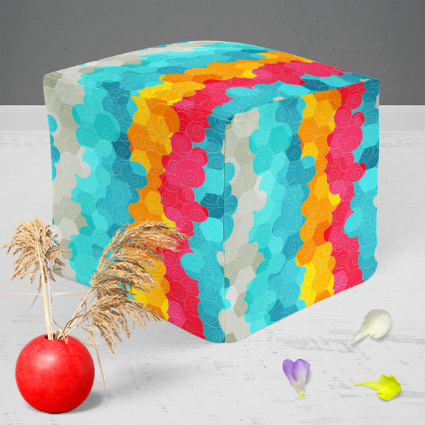 Color Circle Footstool Footrest Puffy Pouffe Ottoman Bean Bag | Canvas Fabric-Footstools-FST_CB_BN-IC 5007342 IC 5007342, Abstract Expressionism, Abstracts, Ancient, Art and Paintings, Circle, Decorative, Drawing, Geometric, Geometric Abstraction, Historical, Illustrations, Japanese, Medieval, Music, Music and Dance, Music and Musical Instruments, Patterns, Semi Abstract, Signs, Signs and Symbols, Symbols, Vintage, color, puffy, pouffe, ottoman, footstool, footrest, bean, bag, canvas, fabric, art, backgroun