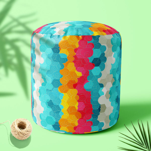 Color Circle Footstool Footrest Puffy Pouffe Ottoman Bean Bag | Canvas Fabric-Footstools-FST_CB_BN-IC 5007342 IC 5007342, Abstract Expressionism, Abstracts, Ancient, Art and Paintings, Circle, Decorative, Drawing, Geometric, Geometric Abstraction, Historical, Illustrations, Japanese, Medieval, Music, Music and Dance, Music and Musical Instruments, Patterns, Semi Abstract, Signs, Signs and Symbols, Symbols, Vintage, color, puffy, pouffe, ottoman, footstool, footrest, bean, bag, canvas, fabric, art, backgroun