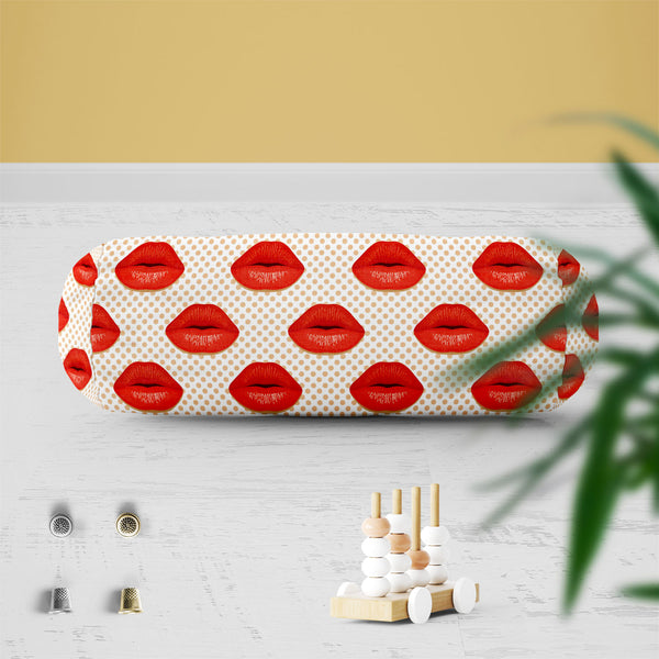 Red Lips Bolster Cover Booster Cases | Concealed Zipper Opening-Bolster Covers-BOL_CV_ZP-IC 5007343 IC 5007343, Abstract Expressionism, Abstracts, Art and Paintings, Decorative, Fashion, Hearts, Icons, Illustrations, Love, Patterns, People, Romance, Semi Abstract, Signs, Signs and Symbols, Symbols, red, lips, bolster, cover, booster, cases, zipper, opening, poly, cotton, fabric, kiss, lip, abstract, art, background, beauty, card, cosmetic, decoration, design, desire, element, female, girl, glamour, heart, h