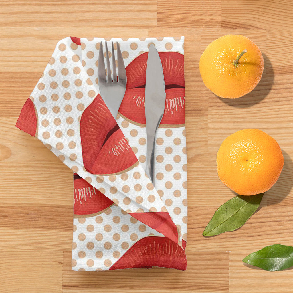 Red Lips Table Napkin-Table Napkins-NAP_TB-IC 5007343 IC 5007343, Abstract Expressionism, Abstracts, Art and Paintings, Decorative, Fashion, Hearts, Icons, Illustrations, Love, Patterns, People, Romance, Semi Abstract, Signs, Signs and Symbols, Symbols, red, lips, table, napkin, kiss, lip, abstract, art, background, beauty, card, cosmetic, decoration, design, desire, element, female, girl, glamour, heart, human, icon, illustration, lipstick, makeup, mark, mouth, paint, paper, pattern, pink, print, romantic,
