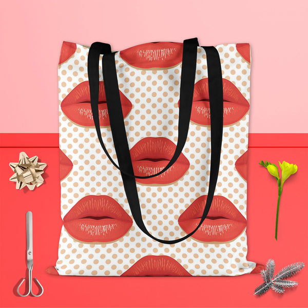 Red Lips Tote Bag Shoulder Purse | Multipurpose-Tote Bags Basic-TOT_FB_BS-IC 5007343 IC 5007343, Abstract Expressionism, Abstracts, Art and Paintings, Decorative, Fashion, Hearts, Icons, Illustrations, Love, Patterns, People, Romance, Semi Abstract, Signs, Signs and Symbols, Symbols, red, lips, tote, bag, shoulder, purse, cotton, canvas, fabric, multipurpose, kiss, lip, abstract, art, background, beauty, card, cosmetic, decoration, design, desire, element, female, girl, glamour, heart, human, icon, illustra