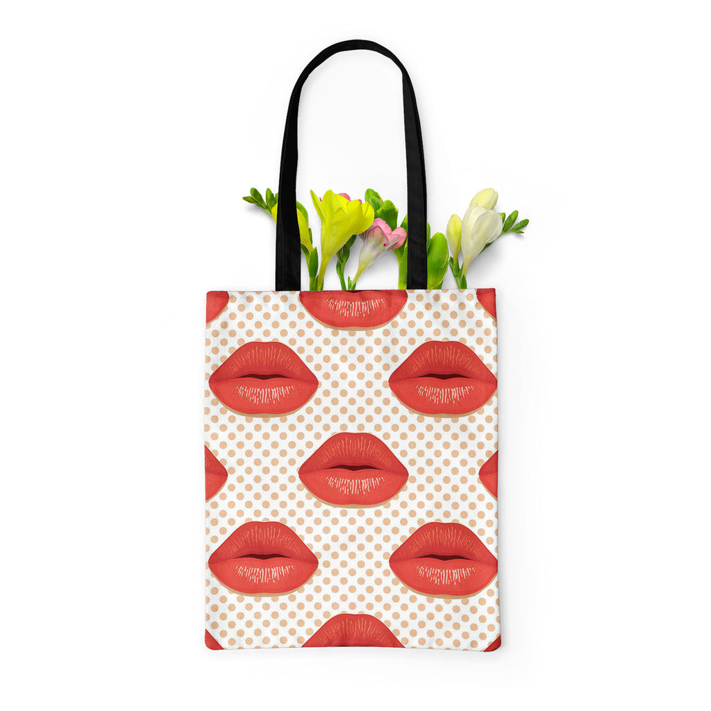 Red Lips Tote Bag Shoulder Purse | Multipurpose-Tote Bags Basic-TOT_FB_BS-IC 5007343 IC 5007343, Abstract Expressionism, Abstracts, Art and Paintings, Decorative, Fashion, Hearts, Icons, Illustrations, Love, Patterns, People, Romance, Semi Abstract, Signs, Signs and Symbols, Symbols, red, lips, tote, bag, shoulder, purse, multipurpose, kiss, lip, abstract, art, background, beauty, card, cosmetic, decoration, design, desire, element, female, girl, glamour, heart, human, icon, illustration, lipstick, makeup, 