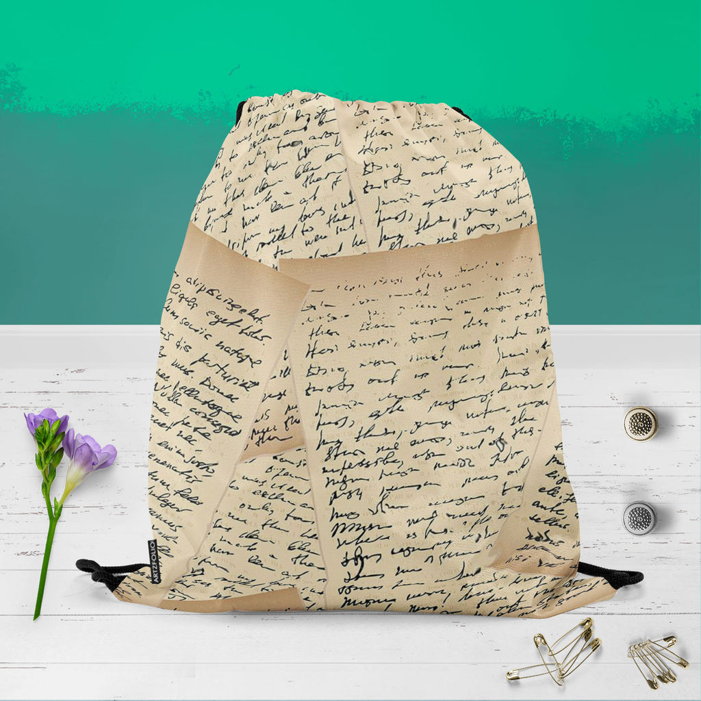 Vintage Handwriting Letter Backpack for Students | College & Travel Bag-Backpacks-BPK_FB_DS-IC 5007344 IC 5007344, Abstract Expressionism, Abstracts, Ancient, Art and Paintings, Black, Black and White, Calligraphy, Education, Historical, Illustrations, Medieval, Patterns, Retro, Schools, Semi Abstract, Signs, Signs and Symbols, Sketches, Text, Universities, Vintage, White, handwriting, letter, backpack, for, students, college, travel, bag, abstract, antique, art, author, backdrop, background, cursive, decor