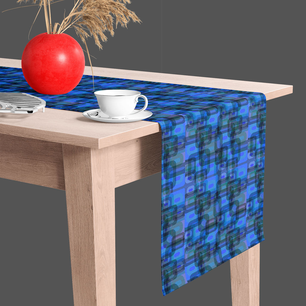 Thoughtful Design D2 Table Runner-Table Runners-RUN_TB-IC 5007346 IC 5007346, Abstract Expressionism, Abstracts, Black, Black and White, Digital, Digital Art, Graphic, Illustrations, Modern Art, Patterns, Semi Abstract, Signs, Signs and Symbols, Surrealism, thoughtful, design, d2, table, runner, abstract, backdrop, background, beautiful, cd, color, colorful, concept, cool, cover, creation, creative, curl, curve, dark, decoration, effect, elegance, energy, glow, glowing, gradient, idea, illustration, light, 