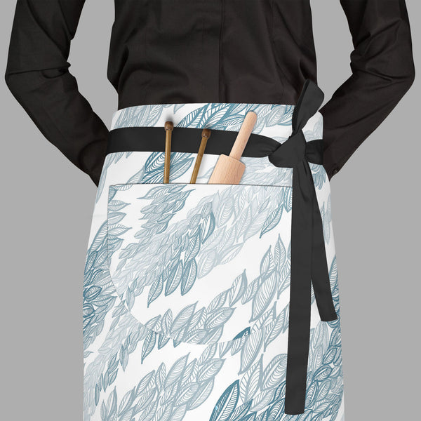 Flying Leaves D1 Apron | Adjustable, Free Size & Waist Tiebacks-Aprons Waist to Feet-APR_WS_FT-IC 5007348 IC 5007348, Abstract Expressionism, Abstracts, Art and Paintings, Black and White, Botanical, Cities, City Views, Digital, Digital Art, Drawing, Fashion, Floral, Flowers, Graphic, Illustrations, Nature, Paintings, Patterns, Retro, Scenic, Semi Abstract, Signs, Signs and Symbols, Sketches, Stripes, White, flying, leaves, d1, full-length, waist, to, feet, apron, poly-cotton, fabric, adjustable, tiebacks, 