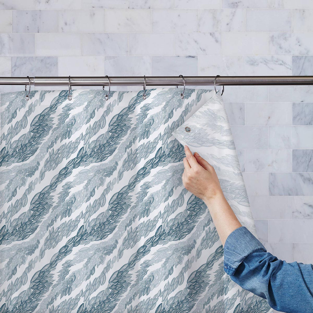 Flying Leaves Washable Waterproof Shower Curtain-Shower Curtains-CUR_SH-IC 5007348 IC 5007348, Abstract Expressionism, Abstracts, Art and Paintings, Black and White, Botanical, Cities, City Views, Digital, Digital Art, Drawing, Fashion, Floral, Flowers, Graphic, Illustrations, Nature, Paintings, Patterns, Retro, Scenic, Semi Abstract, Signs, Signs and Symbols, Sketches, Stripes, White, flying, leaves, washable, waterproof, shower, curtain, feather, pattern, abstract, art, autumn, background, beautiful, beau