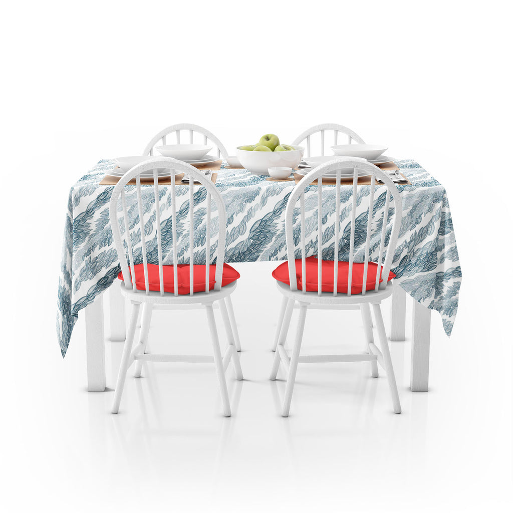 Flying Leaves Table Cloth Cover-Table Covers-CVR_TB_NR-IC 5007348 IC 5007348, Abstract Expressionism, Abstracts, Art and Paintings, Black and White, Botanical, Cities, City Views, Digital, Digital Art, Drawing, Fashion, Floral, Flowers, Graphic, Illustrations, Nature, Paintings, Patterns, Retro, Scenic, Semi Abstract, Signs, Signs and Symbols, Sketches, Stripes, White, flying, leaves, table, cloth, cover, feather, pattern, abstract, art, autumn, background, beautiful, beauty, blue, contemporary, contour, cr