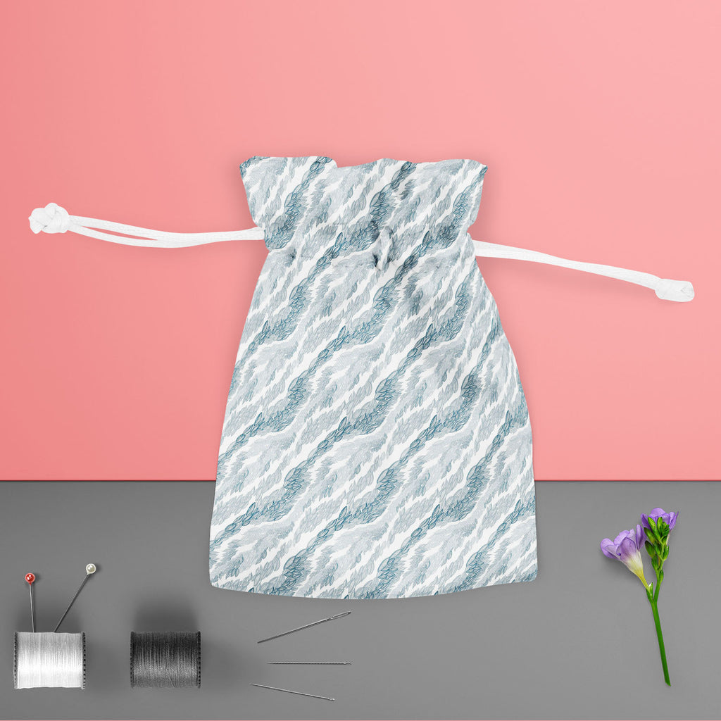 Flying Leaves D1 Pouch Wrist Potli Bag | Bag for Weddings & Casual Parties-Drawstring Pouches-PCH_FB_DS-IC 5007348 IC 5007348, Abstract Expressionism, Abstracts, Art and Paintings, Black and White, Botanical, Cities, City Views, Digital, Digital Art, Drawing, Fashion, Floral, Flowers, Graphic, Illustrations, Nature, Paintings, Patterns, Retro, Scenic, Semi Abstract, Signs, Signs and Symbols, Sketches, Stripes, White, flying, leaves, d1, pouch, wrist, potli, bag, for, weddings, casual, parties, feather, patt