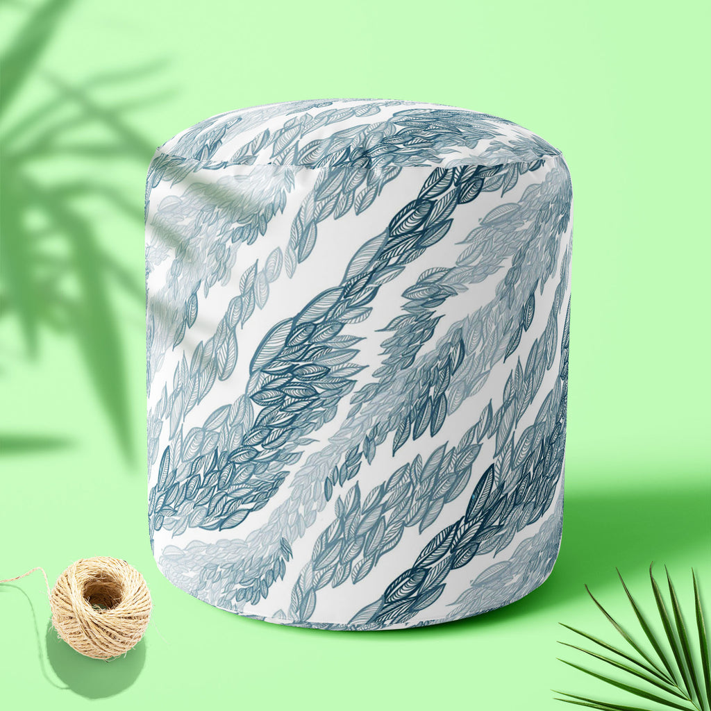 Flying Leaves D1 Footstool Footrest Puffy Pouffe Ottoman Bean Bag | Canvas Fabric-Footstools-FST_CB_BN-IC 5007348 IC 5007348, Abstract Expressionism, Abstracts, Art and Paintings, Black and White, Botanical, Cities, City Views, Digital, Digital Art, Drawing, Fashion, Floral, Flowers, Graphic, Illustrations, Nature, Paintings, Patterns, Retro, Scenic, Semi Abstract, Signs, Signs and Symbols, Sketches, Stripes, White, flying, leaves, d1, footstool, footrest, puffy, pouffe, ottoman, bean, bag, canvas, fabric, 