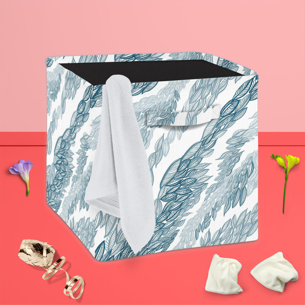 Flying Leaves D1 Foldable Open Storage Bin | Organizer Box, Toy Basket, Shelf Box, Laundry Bag | Canvas Fabric-Storage Bins-STR_BI_CB-IC 5007348 IC 5007348, Abstract Expressionism, Abstracts, Art and Paintings, Black and White, Botanical, Cities, City Views, Digital, Digital Art, Drawing, Fashion, Floral, Flowers, Graphic, Illustrations, Nature, Paintings, Patterns, Retro, Scenic, Semi Abstract, Signs, Signs and Symbols, Sketches, Stripes, White, flying, leaves, d1, foldable, open, storage, bin, organizer, 