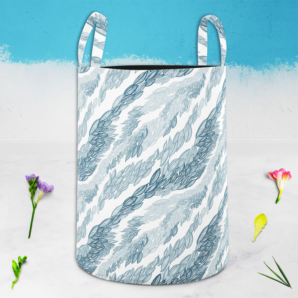 Flying Leaves D1 Foldable Open Storage Bin | Organizer Box, Toy Basket, Shelf Box, Laundry Bag | Canvas Fabric-Storage Bins-STR_BI_CB-IC 5007348 IC 5007348, Abstract Expressionism, Abstracts, Art and Paintings, Black and White, Botanical, Cities, City Views, Digital, Digital Art, Drawing, Fashion, Floral, Flowers, Graphic, Illustrations, Nature, Paintings, Patterns, Retro, Scenic, Semi Abstract, Signs, Signs and Symbols, Sketches, Stripes, White, flying, leaves, d1, foldable, open, storage, bin, organizer, 