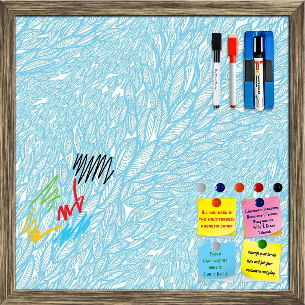 Flying Leaves Framed Magnetic Dry Erase Board | Combo with Magnet Buttons & Markers-Magnetic Boards Framed-MGB_FR-IC 5007349 IC 5007349, Abstract Expressionism, Abstracts, Art and Paintings, Black and White, Botanical, Cities, City Views, Digital, Digital Art, Drawing, Fashion, Floral, Flowers, Graphic, Illustrations, Nature, Paintings, Patterns, Retro, Scenic, Semi Abstract, Signs, Signs and Symbols, Sketches, White, flying, leaves, framed, magnetic, dry, erase, board, printed, whiteboard, with, 4, magnets